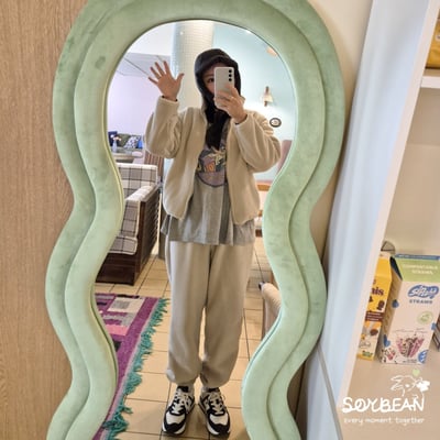 Soybean96｜(mom) 刷毛拉鍊外套2