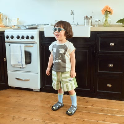 1st blue35｜(~93-118cm) 麵包印花上衣7