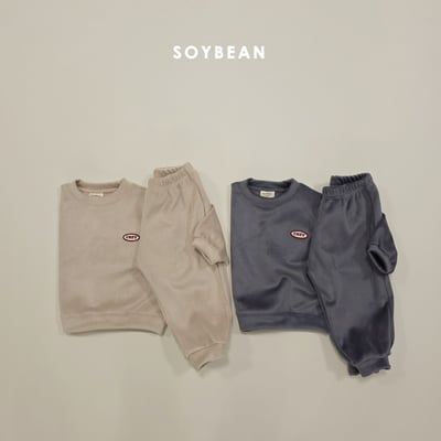 Soybean61｜(75cm-118cm) 絲絨壓紋休閒套裝8