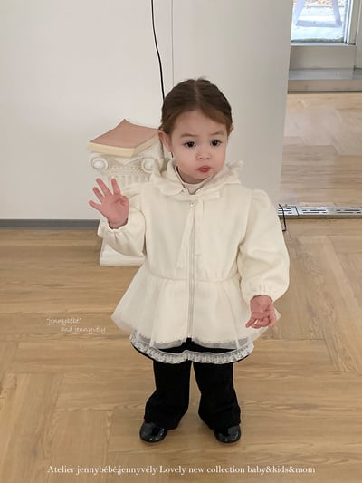 JE 653｜(80-110cm)  花邊褲裙喇叭褲4