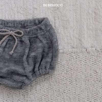 Bebe holic26｜(3m-18m) 刷毛抽繩燈籠褲7