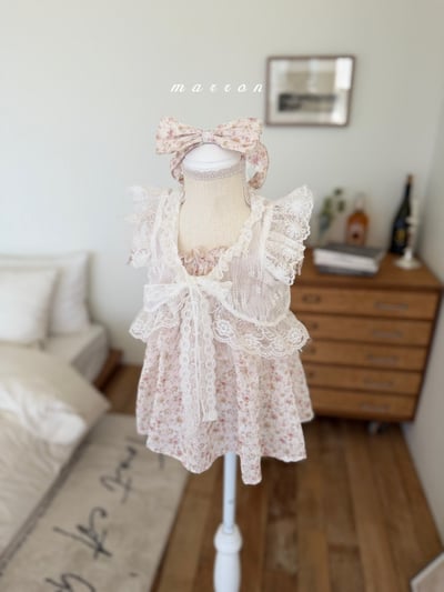 Marron49｜(3m-6y) 法式蕾絲背心18