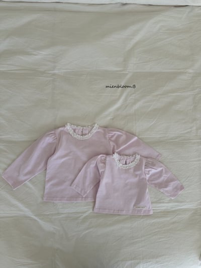 Bloom.b06｜(0m-7y) 春日蕾絲花邊領上衣3