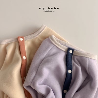 my_bebe23｜(-6m-12m-) 撞色排釦連身衣18