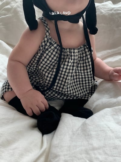 lala land23｜(3m-18m) 2色吊帶連身褲8