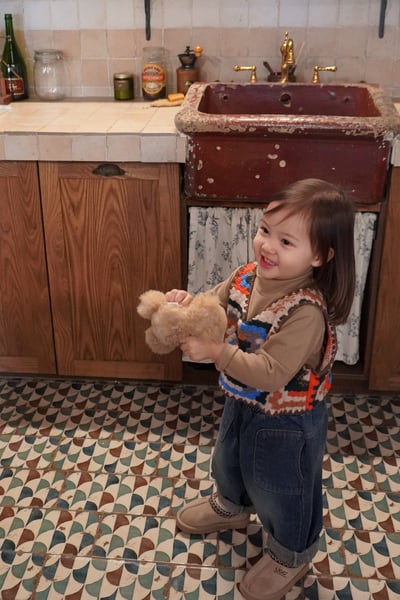 onu 20｜(70cm-115cm) 北歐花紋針織背心17