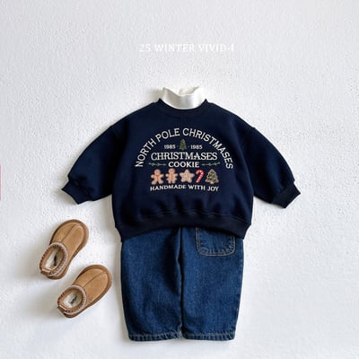 vivid47｜(78cm-125cm) 聖誕印花休閒上衣6