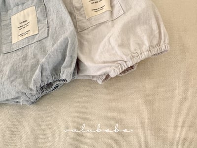 Valubebe 38｜(65-80cm) 線條口袋短褲5