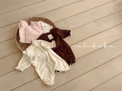 Valubebe36｜(65-80) 滾邊縮口連身衣11