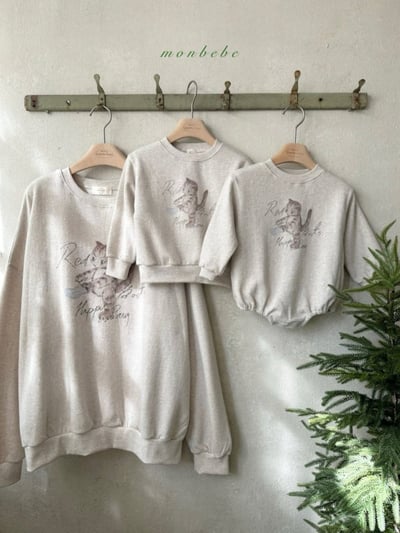 MONBEBE42｜(mom) 法式小貓印花上衣9
