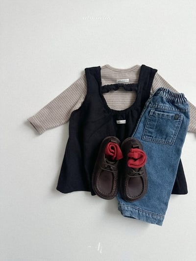 Atomeme30｜(70cm-110cm) 經典剪裁牛仔褲5