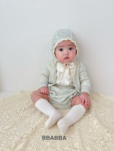 BBABBA02｜(60cm-83cm) 2色小花蕾絲包屁短褲4