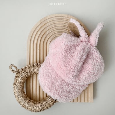 Oottbebe54｜(2y-6y  Free)  兔耳毛絨棒球帽8