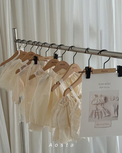 AOSTA13｜(6m-5y) 小花層次背心4