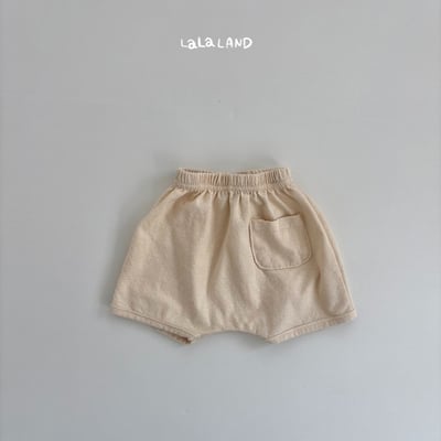lala land04｜(3m-18m) 2色口袋小短褲21