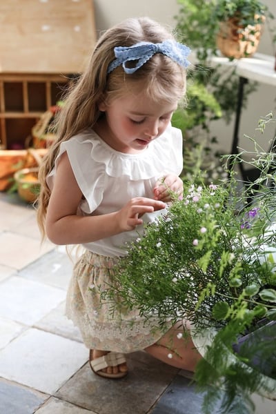 FLO35｜(75-140) 荷葉波浪領上衣7