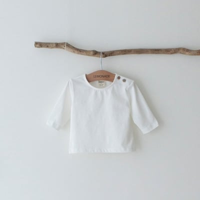 LEMONADE10｜(55cm-85cm) 2色側開扣素面上衣11