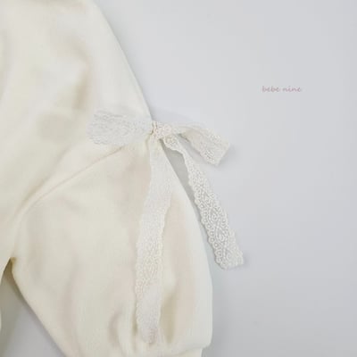 bebe nine15 (65cm-75cm) 2色蕾絲緞帶小兔連身衣18