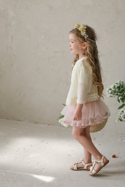 FLO27｜(75-140) 蛋糕蕾絲襯裙9