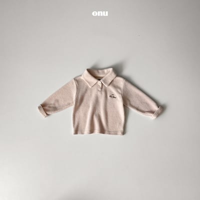 onu 40｜(70cm-115cm) 有領刺繡壓紋上衣4