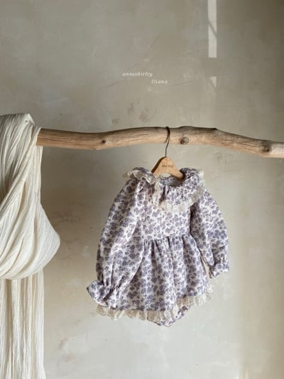 Anne Shirley06｜(3m-22m) 2色蕾絲花邊領包屁洋裝16