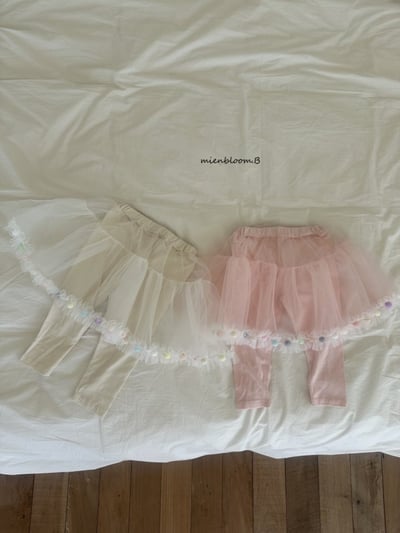 Bloom.b04｜(0m-7y) 小波點薄紗內搭褲裙10