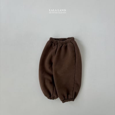 lala land70｜(75cm-120cm) 2色素面休閒束口褲25