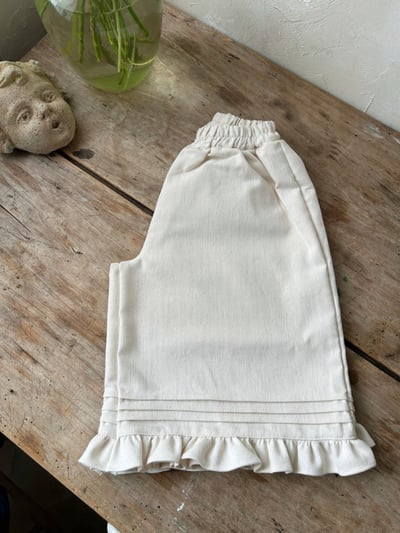 Azalea14｜(78-118cm) 荷葉邊寬腿長褲5