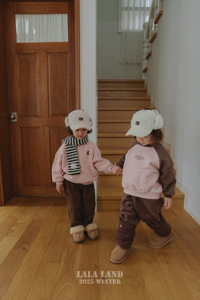 lala land72｜(75cm-120cm) 2色撞色休閒上衣8