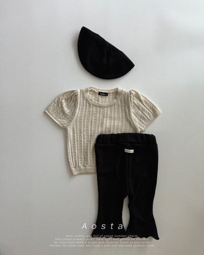 AOSTA32｜(1y-5y) 3款針織鏤空紋上衣19