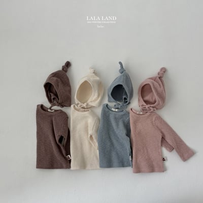 lala land32｜(60cm-83cm) 4色羅紋素面扭結帽21