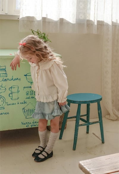 FLO33｜(75-140) 3色蕾絲無根長襪18