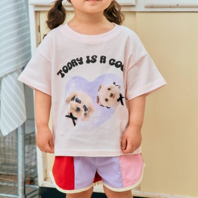 1st blue14｜(~93-118cm) 撞色短褲6