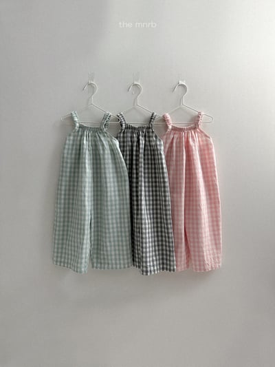 MiniRobe21｜(70-110) 無袖吊帶連身褲3