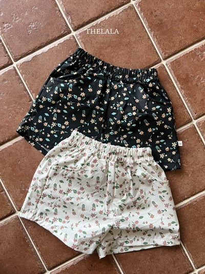 thelala19｜ (70-115) 碎花短褲3