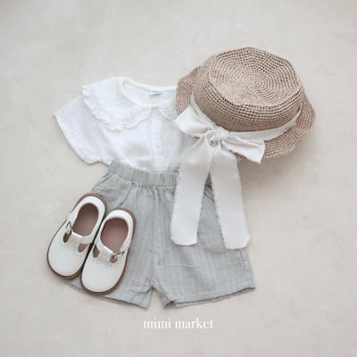 mimi market18 (75-90cm)  線條順滑短褲9