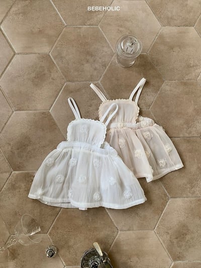 Bebe holic14｜(3m-18m) 玫瑰網紗罩裙1