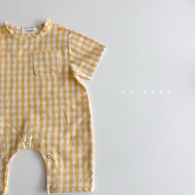 my_bebe16｜(58-72cm) 短袖連身包屁褲13