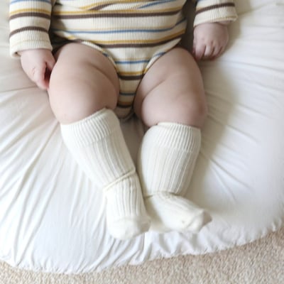 LEMONADE33｜(55cm-85cm) 2色雙條紋包屁衣含帽子16