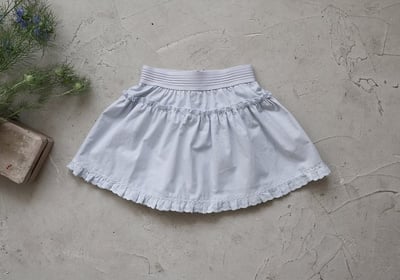 FLO38｜(75-140) 花邊波浪褲裙11