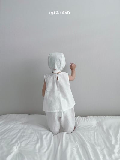 lala land31｜(3m-18m) 2色壓紋長褲8