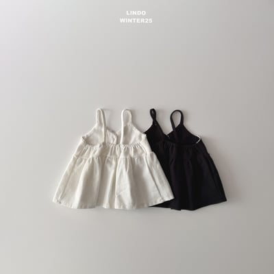 Lindo47｜(80cm-125cm) 荷葉邊肩帶背心6