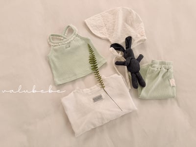 Valubebe 07｜(65-90cm) 蕾絲細肩背心6