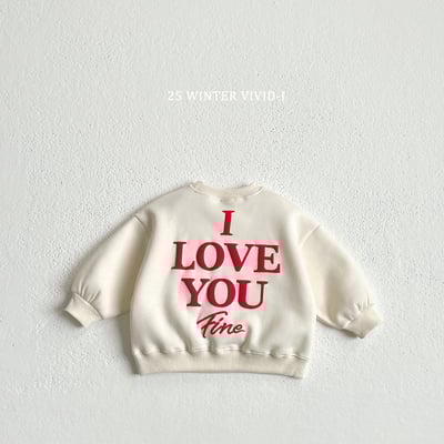 vivid68｜(78cm-125cm) 立體愛心印花休閒上衣5