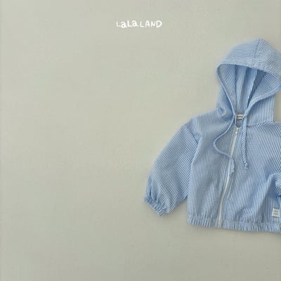 lala land53｜(75-120cm) 2色泡泡紗連帽拉線外套23
