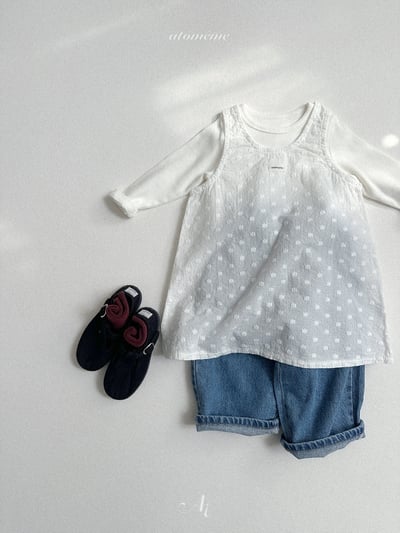 Atomeme04｜(70-110) 簡約牛仔褲13