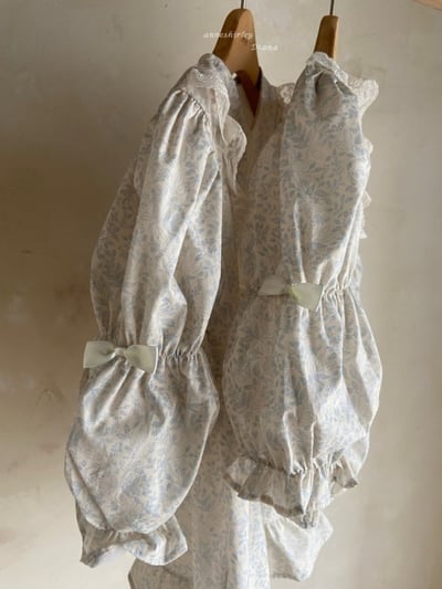 Anne Shirley08｜(1y-5y) 1色蕾絲碎花公主洋裝10