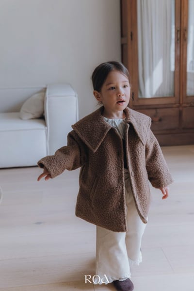 ROA03｜(80cm-120cm) 3色大翻領素色長版外套7