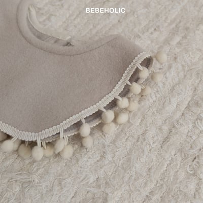 Bebe holic07｜(free) 絨球圍兜背心18