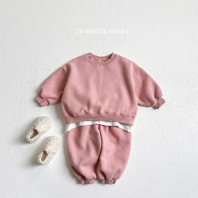 vivid96｜(78cm-125cm) 經典素面休閒套裝16